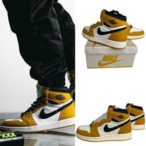 💎✨NEW IN BOX✨💎NIKE Air Jordan 1 Retro High OG GS Sail